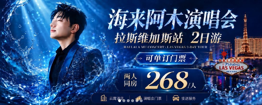 Hailai Amu Concert 2026 |  Las Vegas Station 2-Day Tour