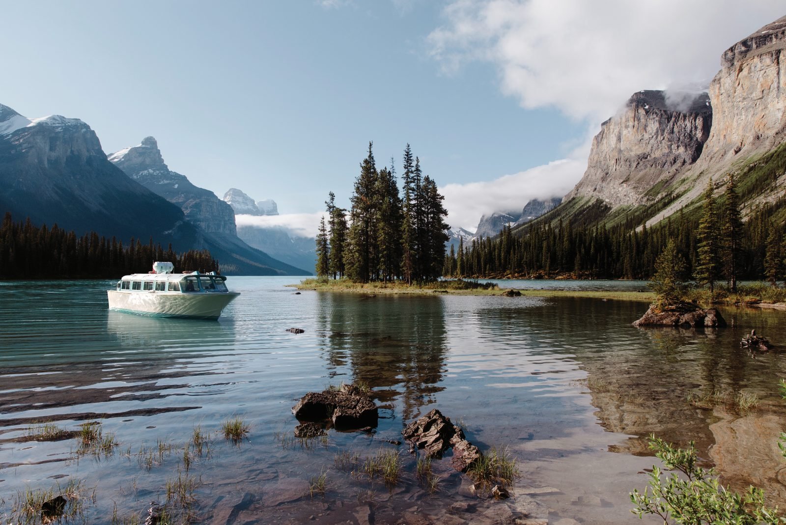 Juicy Premium || Small Group of No More Than 13 Guests | Vancouver+Jasper National Park+Maligne Lake+Columbia Icefield+Banff National Park+Lake Louise+Moraine Lake 5-Day Tour 