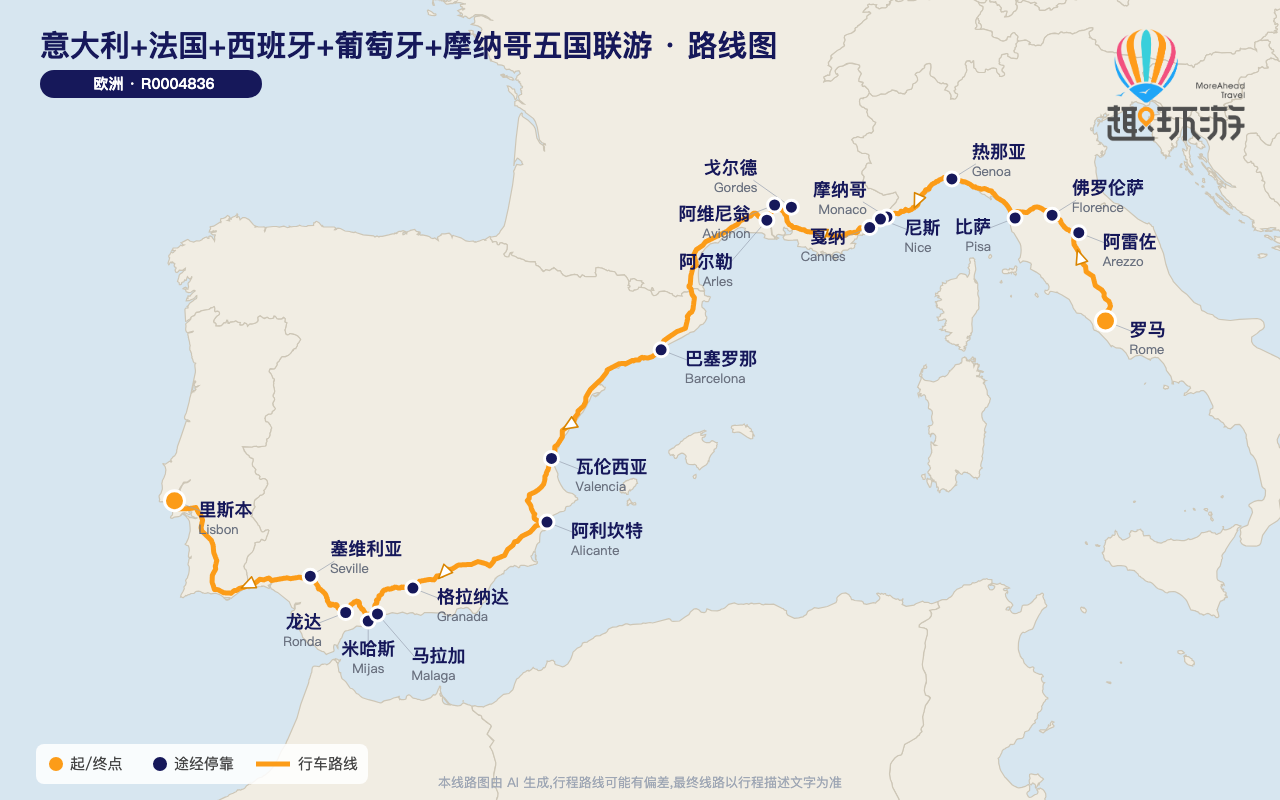 路线图 Route Map
